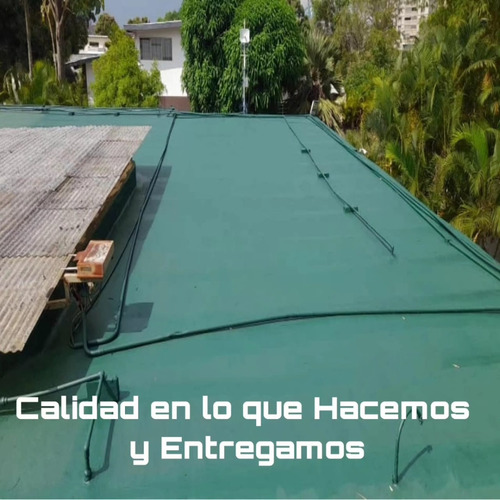 Impermeabilización De Techo Con Manto 3.2mm Edil Y Material