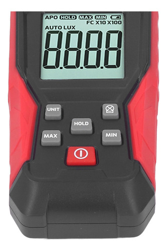 Iluminómetro Digital De Alta Precisión, 200000 Lx, Rango 0.1