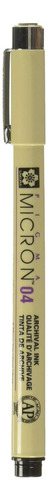 Caneta Nankin Sakura Pigma Micron Xsdk 04 Preto