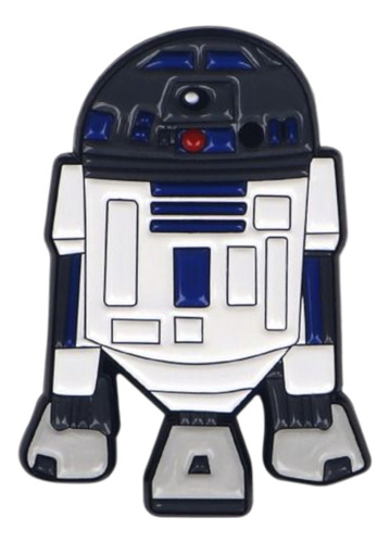 Pin / Broche Metálico Star Wars Película Personajes R2-d2 Star Wars