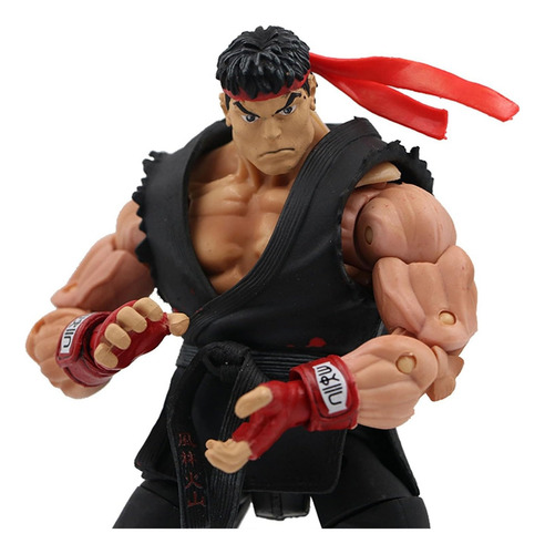 Disfraz alternativo de Action Fighter 4 de Ryu Street Fighter, neca