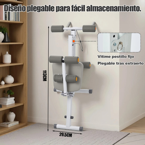 Aparatos Ejercicio 6 En 1 Maquina Para Abdominales Ajustable