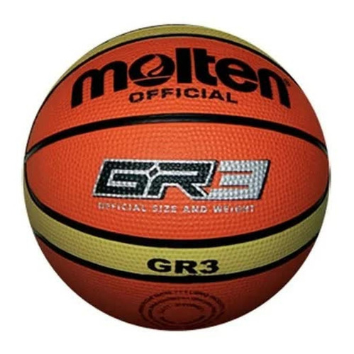 Pelota Basquet N° 3 Molten Gr3 Infantil Basket Mini Pre-mini