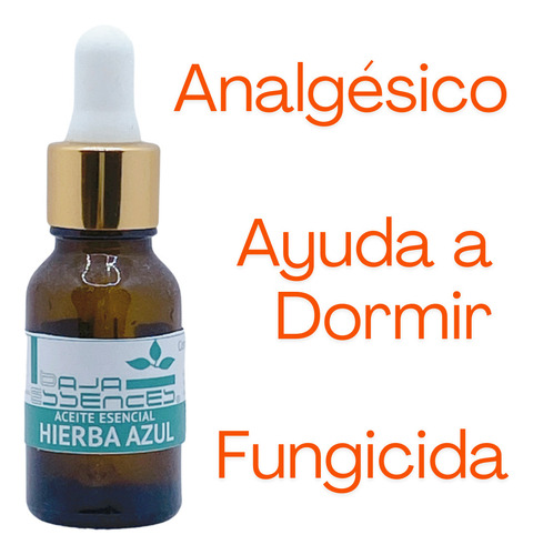 Aceite Esencial De Hierba Azul Blue Grass - Baja Essences