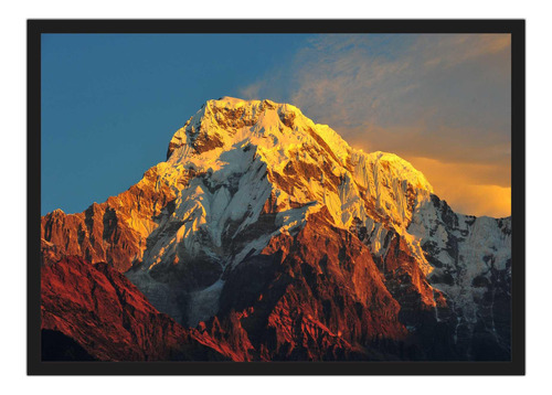 Quadro Decorativo Montanha Paisagem Monte Everest Rc01