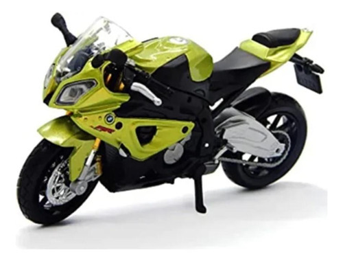 Miniatura Moto Esportiva Bmw S 1000 Rr Motinha Ferro Maisto