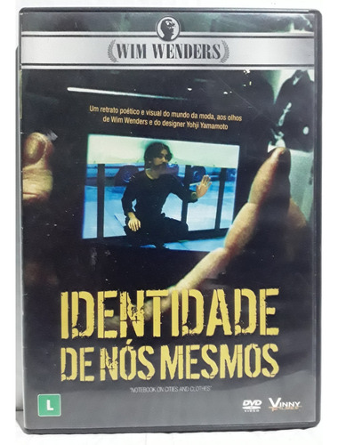 Dvd Identidade De Nós Mesmos ( Wim Wenders )