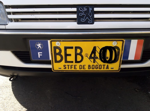 2placas Para Carro Union Europea Decorativa Bmw Audi Renault
