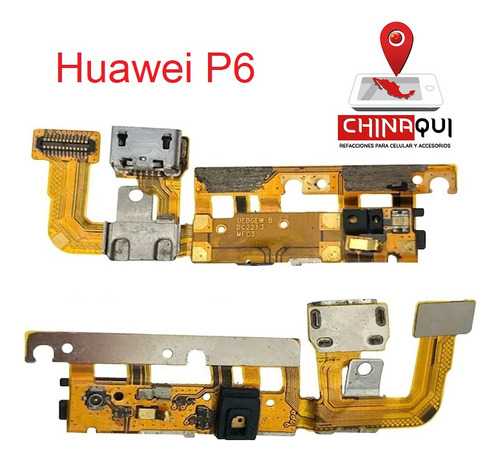 Flexor Placa Centro De Carga Compatible Huawei Ascend P6 