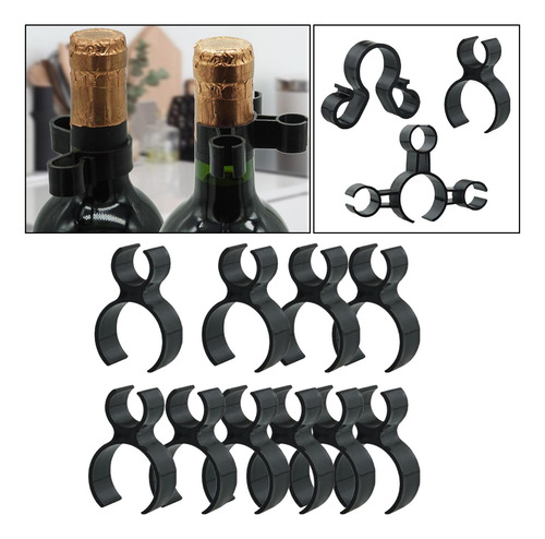 10x Wine Bottle Clip Durable Parties Clips Champagne Hold 1