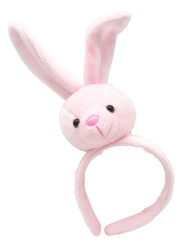 Linda Diadema De Animales, Accesorios Para El Conejo Rosa
