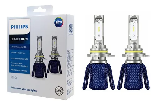 Wang Philips Focos Led H7 H11 9012 (hir2) Ultinon 6000k