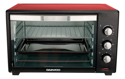 Horno Electrico Daewoo Dw-4500e (r) 45 33ltu Color Rojo