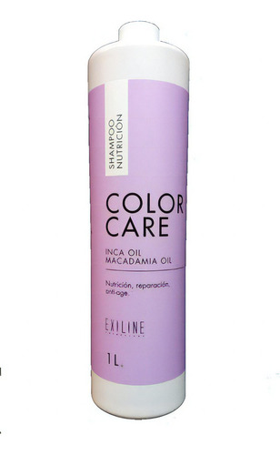 Shampoo Color Care Inca Y Macadamia Oil Exiline Por 1 Litro