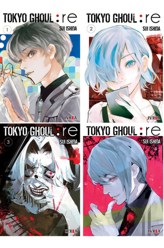 Ivrea - Tokyo Ghoul Re #1 Al #5 - Nuevo!!
