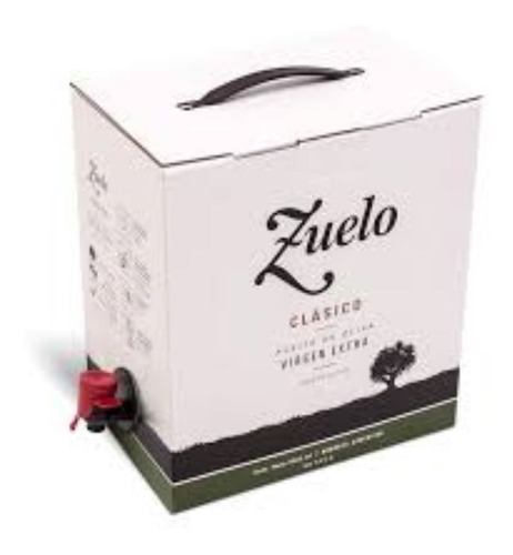 Imagen 1 de 7 de Aceite De Oliva Zuelo Clasico Bag In Box X 5 Litros