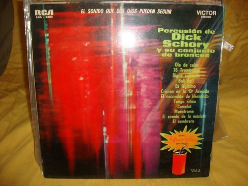 Vinilo Dick Schory Y Su Conjunto De Bronces Percusion Si3