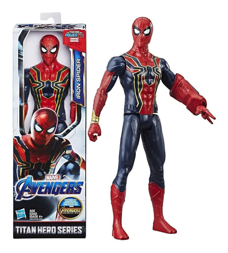 Boneco Marvel Vingadores Homem Aranha Power Fx Hasbro E3308