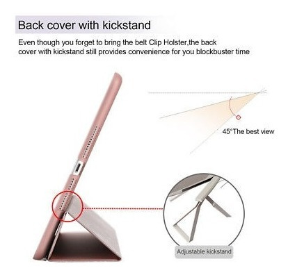 Imagen 4 de 5 de Mini iPad De Rose Gold 3 Caso Smart Cover De Apple Regalos D