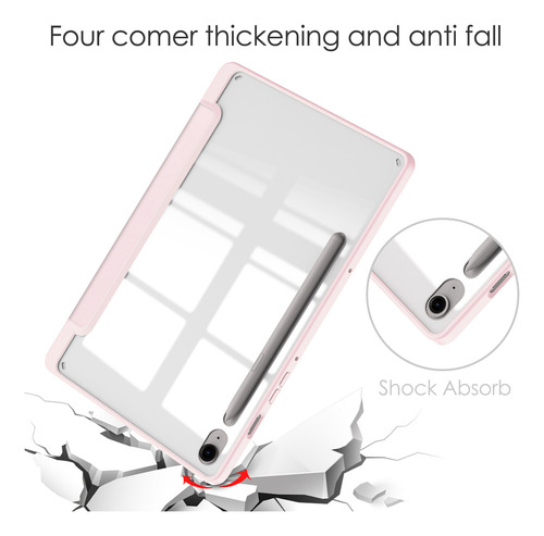 Funda Trasera Transparente Para Samsung Galaxy Tab S9 Fe Ca