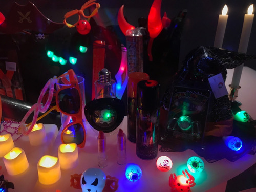 Imagen 10 de 10 de Combo Halloween Cotillon Bruja Fantasma Calabaza Party Fiest