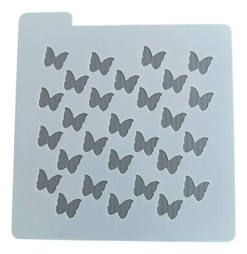 Stencil Mariposa Repostería Porcelana Manualidades