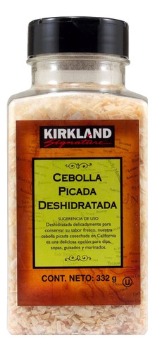 Cebolla Picada Deshidratada Kirkland Signature De 332gr
