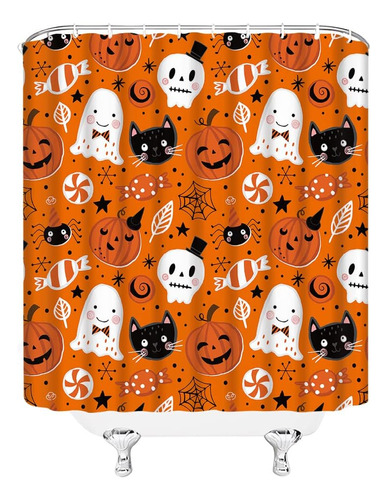 Cortina De Ducha Jyyppy Para Halloween, Estilo Gótico, Con D