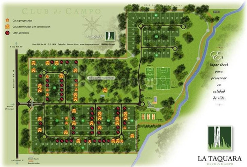 Imagen 6 de 6 de Lote 800 Mts2 La Taquara Club De Campo Escritura Inmediata