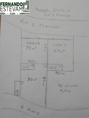 Imagem 8 de 8 de Salão Est São Francisco - Sa00002 - 34599691