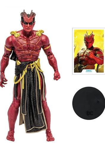 Mega Figura Sabbac Black Adam Mcfarlane Toys Dc Original