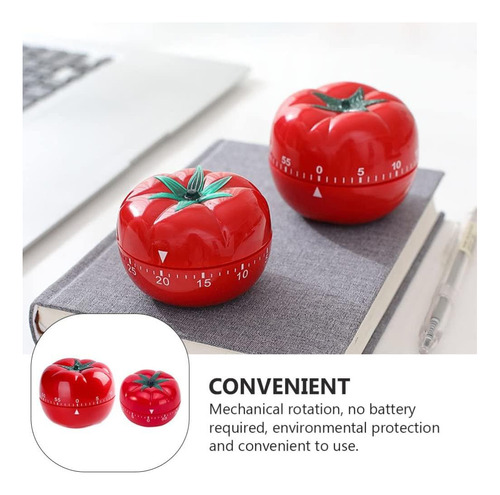 Doitool 2pcs Temporizador De Cocina De 60 Minutos Forma De Y