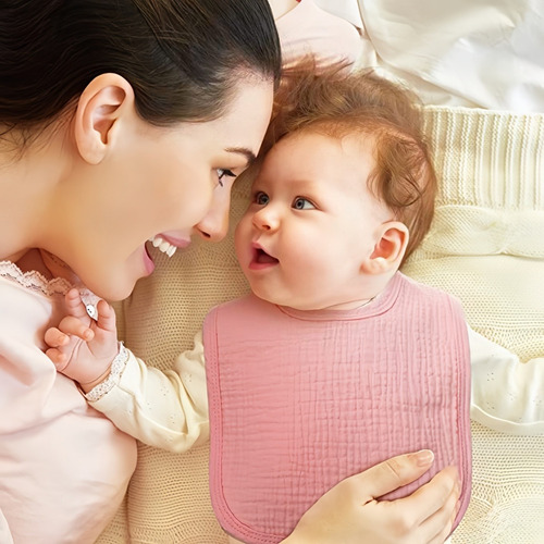 Baberos Suaves Y Absorbentes Para Bebés De 8 Piezas