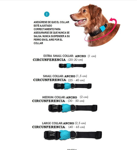 Zeedog Collar Para Perros Mahalo Talla Extra Small 