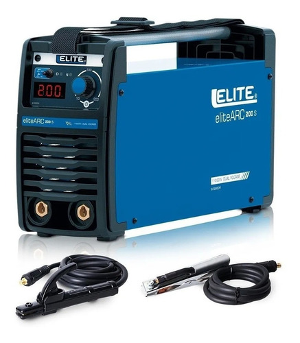 Soldadora Inversora Arc 200s Elite Bi Voltaje 200a