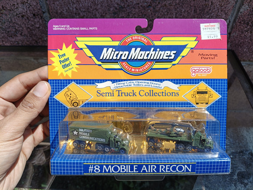 Micro Machines Mobile Air Recon , Semi Trucks Collection . (Usado)