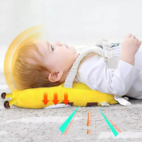 D Cojín Protector Anticaídas Y Antigolpes For Bebés Y Niños