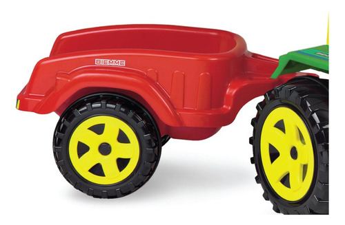 Remolque Trailer Tractor Farmer Master Biemme Infantil Elrey