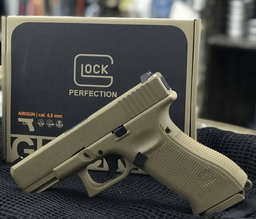 Pistola Co2 Umarex Glock 19x + Maletín + Municiones