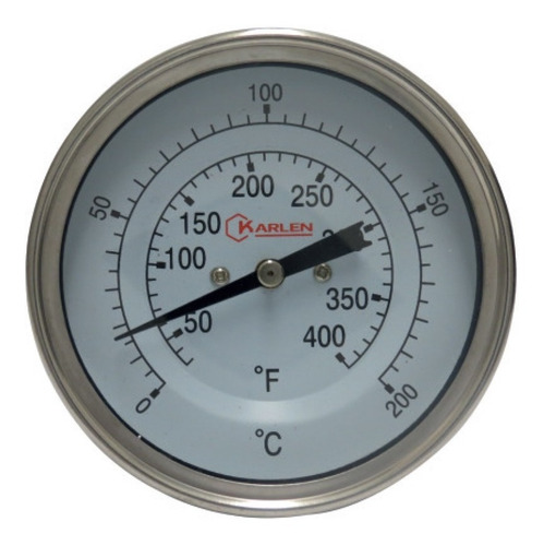 Termometro Industrial 1/2 Npt S-4  0/200°c A300c-3