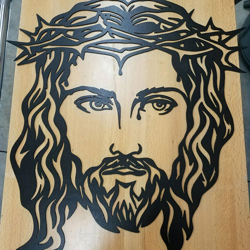 Jesus Com Espinhos Headpiece Metal Artesanato Sinal Presente