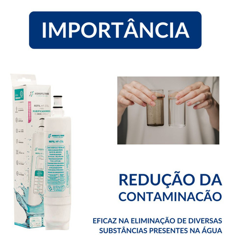 2 Refis Filtro Compatível Consul Cpb34 Cpb35 Cpb36 Cpc30