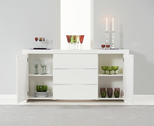 Imagen 6 de 6 de Mueble De Aparador En Madera Lacada Ref: Seli