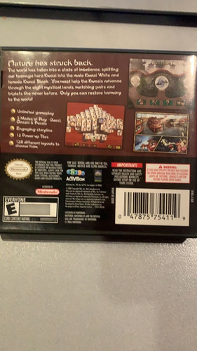 Mah Jong Quest Expedition Nintendo Ds (Usado)