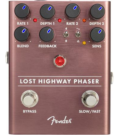 Fender Pedal Efecto Guitarra Eléctrica Lost Highway Phaser