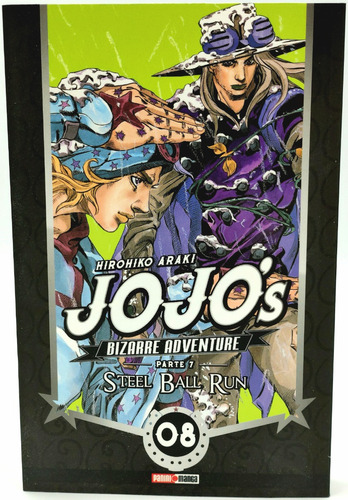 Jojo's Bizarre Steel Ball Run N. 8 Manga Panini Parte 7