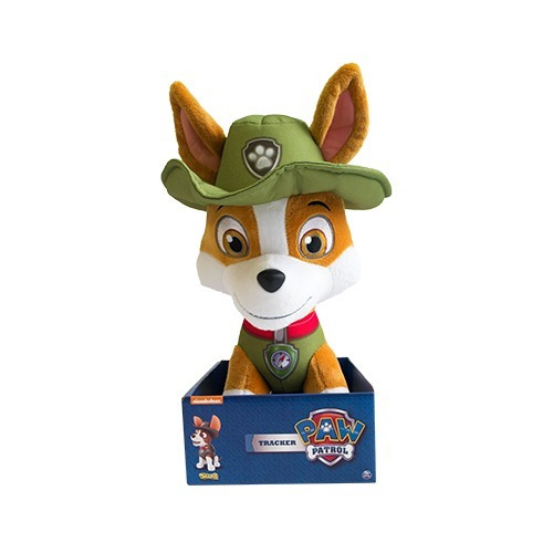 Pelúcia Patrulha Canina Paw Patrol Tracker 30 Cm Sunny