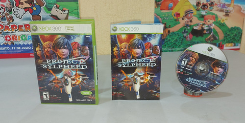 Video Juego Project Sylpheed Para Xbox 360 Sirius Games (Usado)