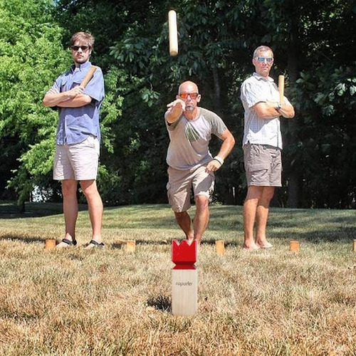 Imagen 3 de 6 de Ropoda Kubb Juego Premium Juego Para Patio / Exterior / C