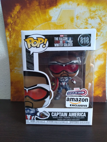 Funko Pop! Captain America Year Of The Shield Exclusivo (Usado)